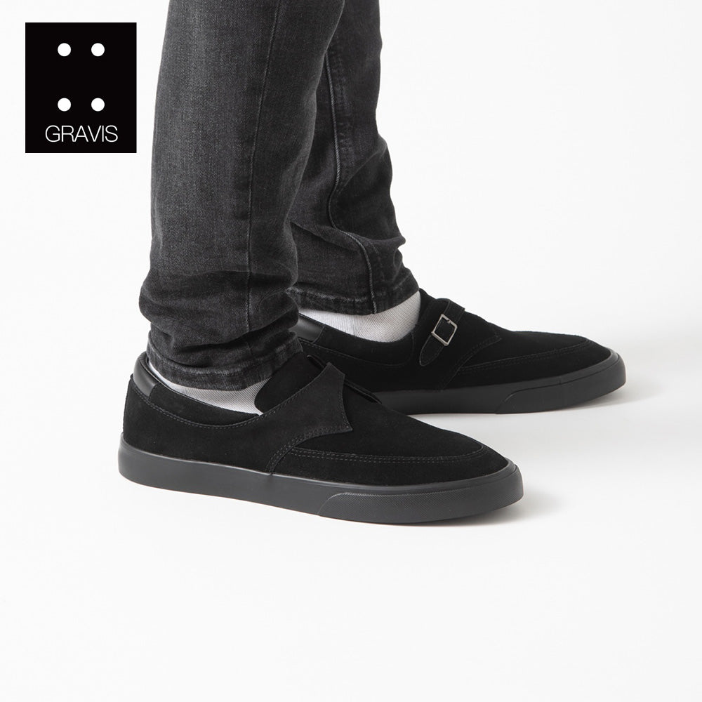 GRAVIS REVERSE MONK STRAP BLACK BLACK