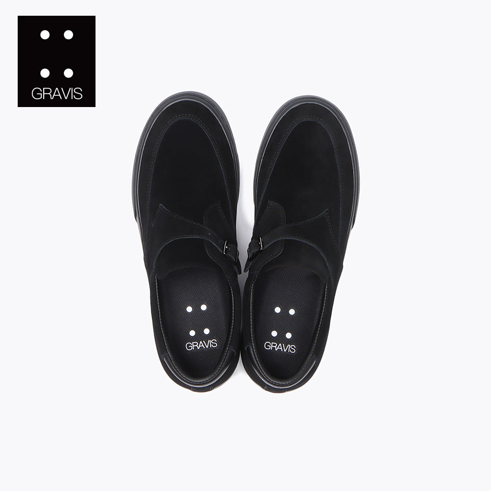 GRAVIS REVERSE MONK STRAP BLACK BLACK