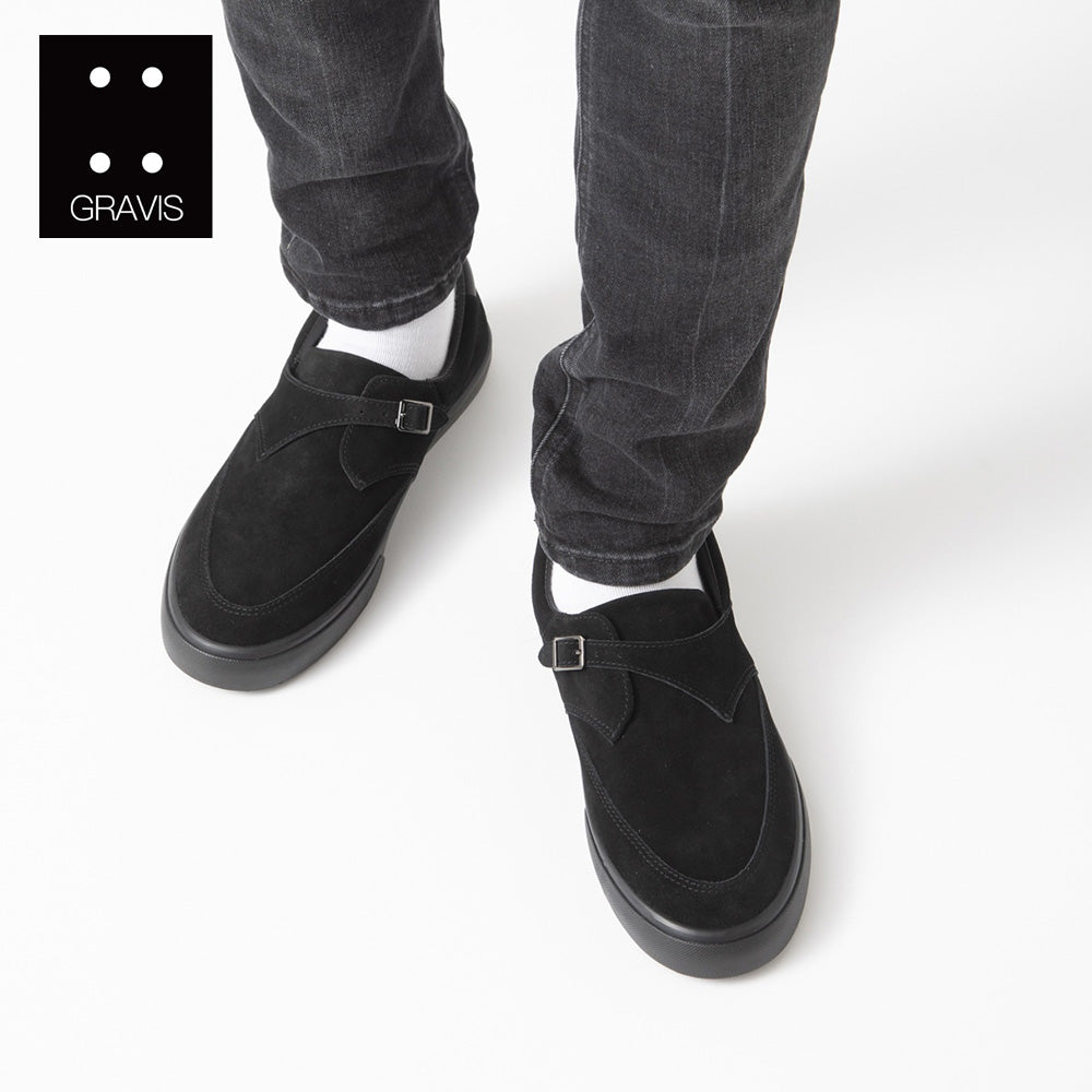 GRAVIS REVERSE MONK STRAP BLACK BLACK