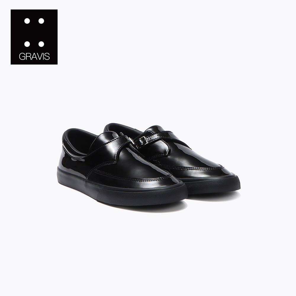 GRAVIS REVERSE MONK STRAP E.BLACK BLACK