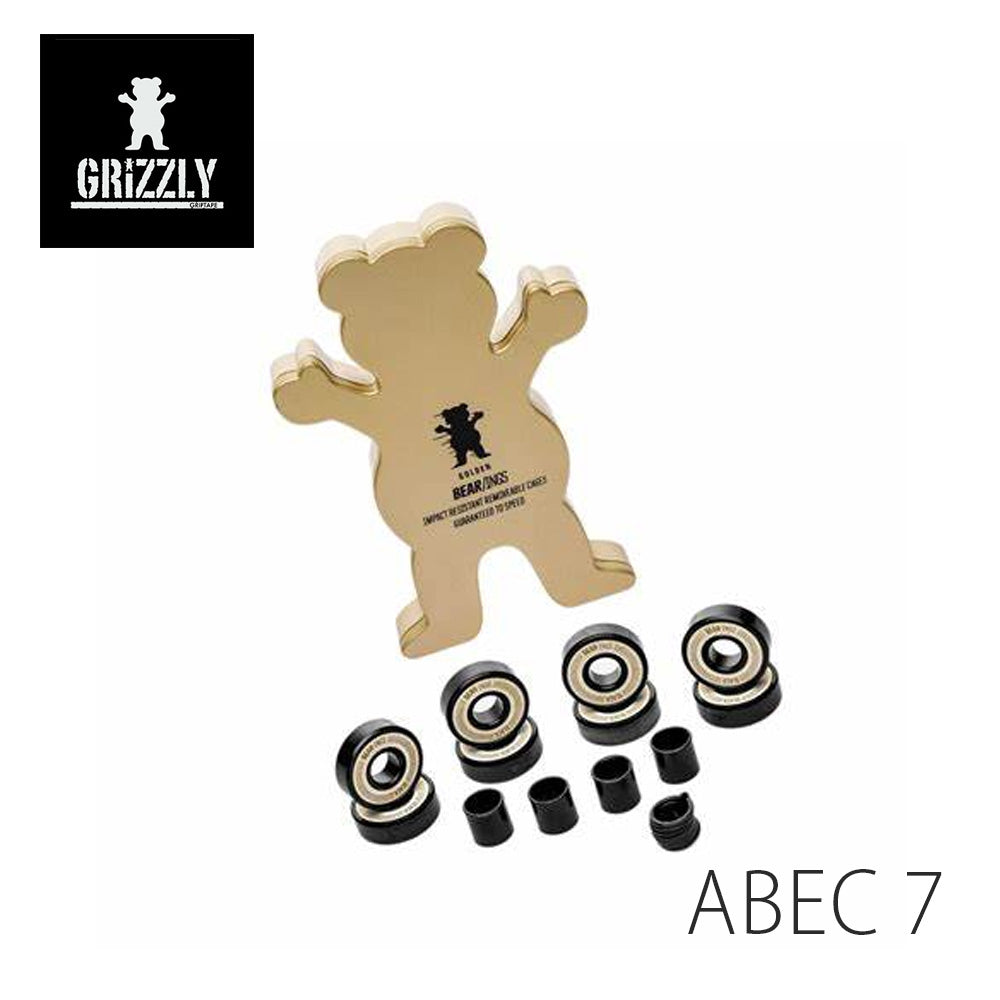 GRIZZLY Golden Bear-ings (BEAR-INGS ABEC-7) GOLD ベアリング