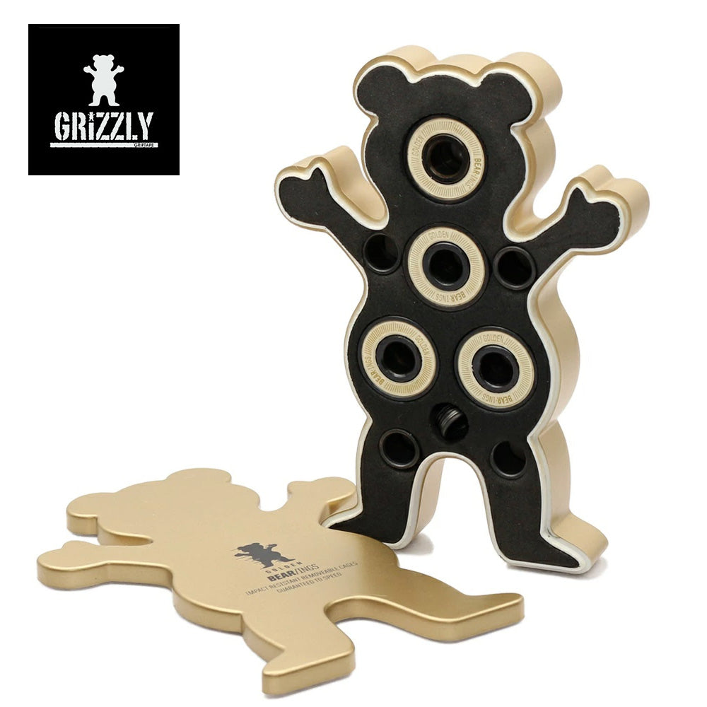 GRIZZLY Golden Bear-ings (BEAR-INGS ABEC-7) GOLD ベアリング
