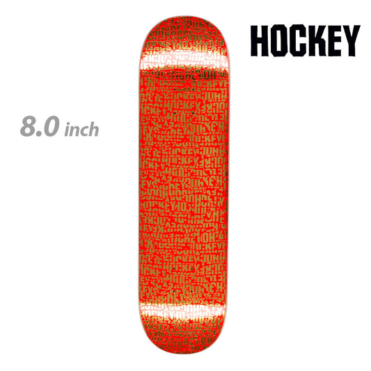 HOCKEY Torn shape 1 Gold Holo Foil  8.0" x 31.66" 14" Wheel Base.