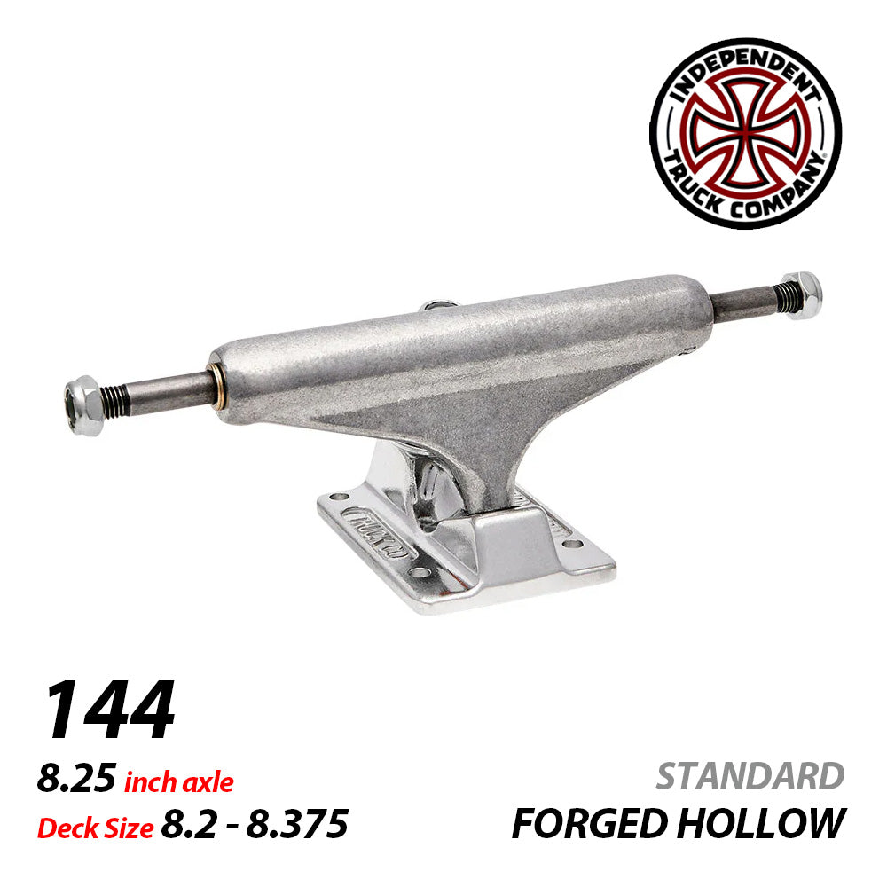 144 STAGE 11 FORGED HOLLOW SILVER STANDARD SKATEBOARD TRUCKS