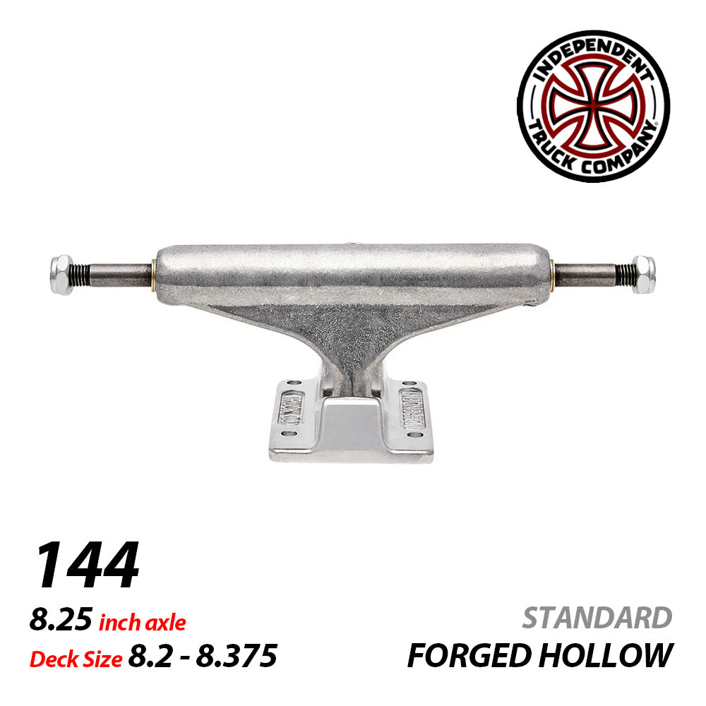 144 STAGE 11 FORGED HOLLOW SILVER STANDARD SKATEBOARD TRUCKS