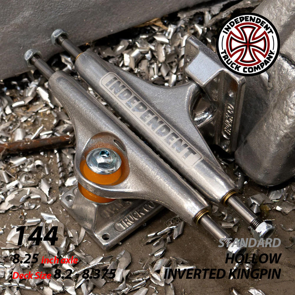 144 HOLLOW IKP BAR POLISHED SILVER STANDARD TRUCKS STAGE11