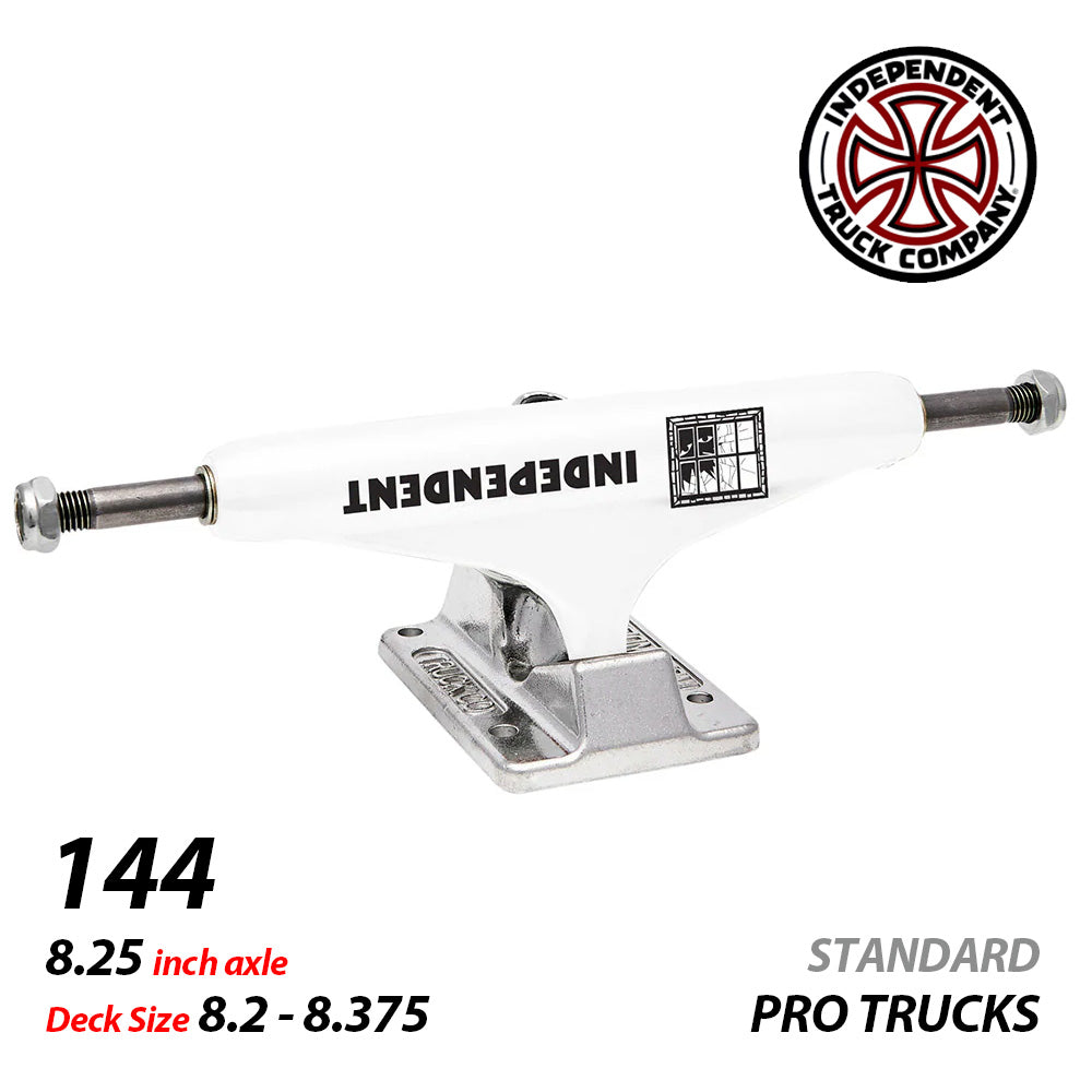 144 EVAN SMITH WHITE/SILVER STANDARD TRUCKS STAGE11