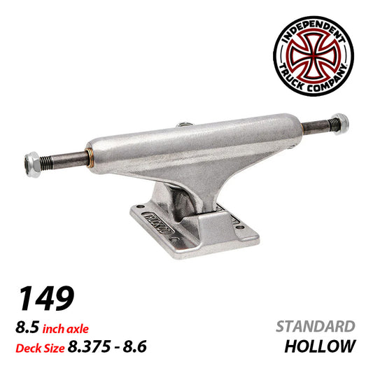 149 STAGE 11 HOLLOW SILVER STANDARD SKATEBOARD TRUCKS