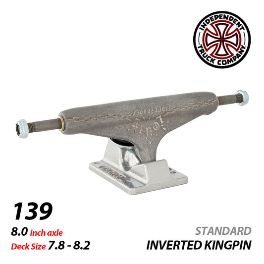 139 STAGE 11 LOUIE LOPEZ INVERTED KINGPIN TRANS BLACK STANDARD SKATEBOARD TRUCKS