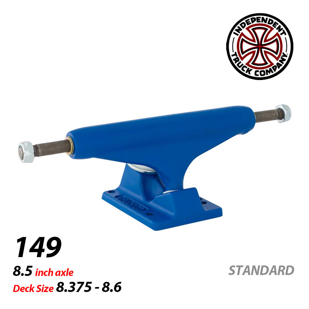 149 STAGE 11 BLUE STEEL STANDARD SKATEBOARD TRUCKS