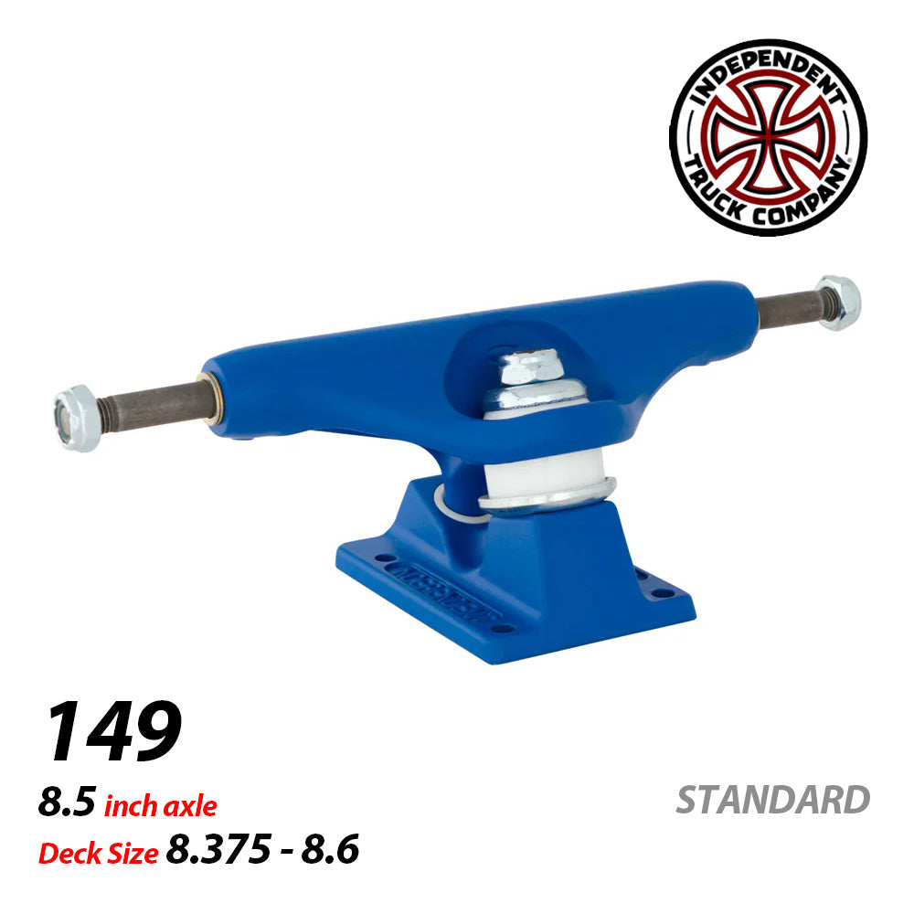 149 STAGE 11 BLUE STEEL STANDARD SKATEBOARD TRUCKS