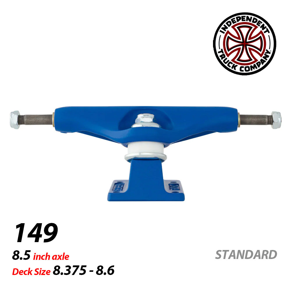 149 STAGE 11 BLUE STEEL STANDARD SKATEBOARD TRUCKS