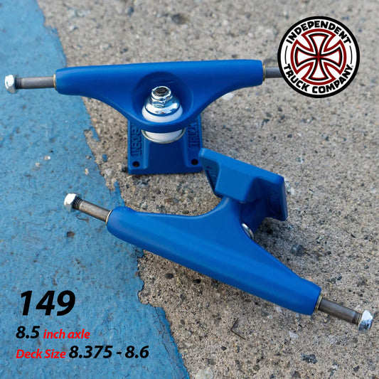 149 STAGE 11 BLUE STEEL STANDARD SKATEBOARD TRUCKS