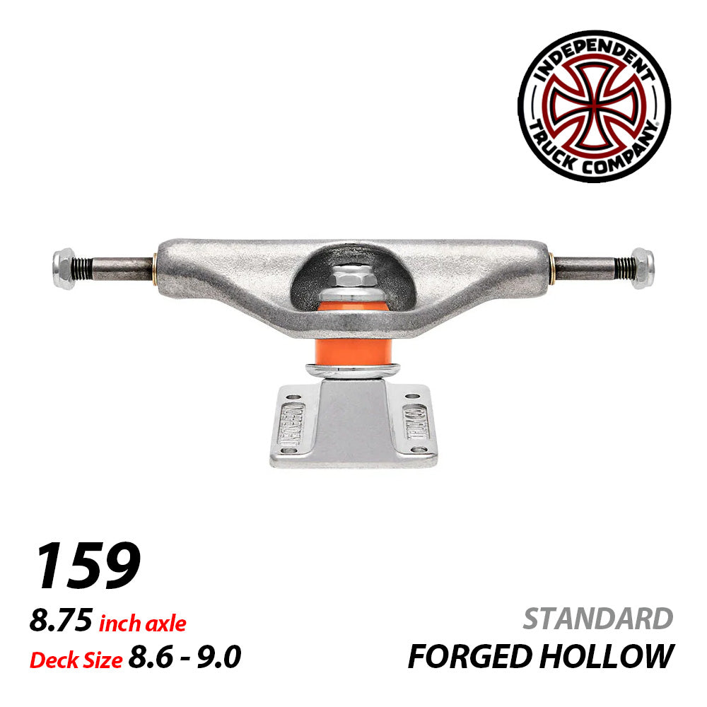 159 STAGE 11 FORGED HOLLOW SILVER STANDARD SKATEBOARD TRUCKS