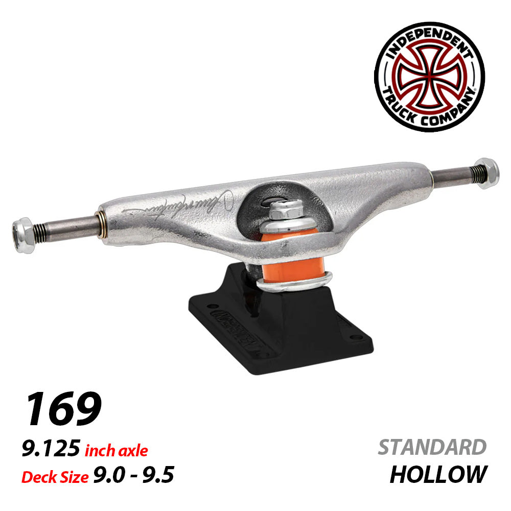 169 HOLLOW LANCE MOUNTAIN RANSOM SILVER/BLACK SKATEBOARD TRUCKS Stage11