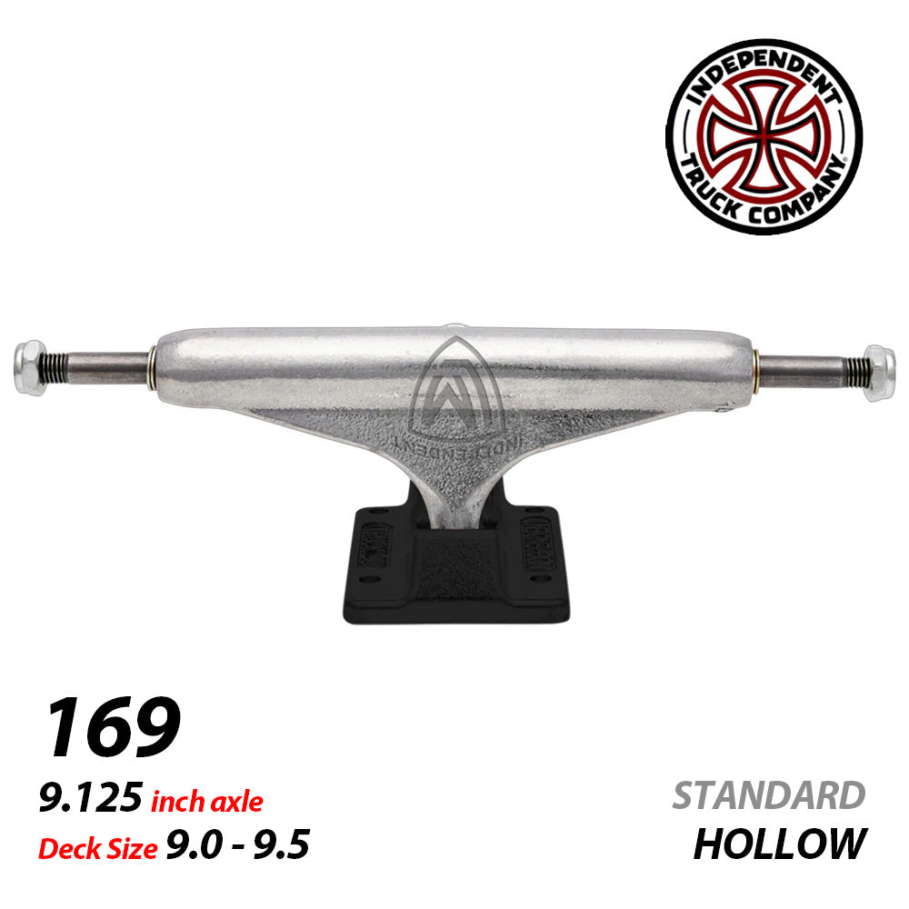 169 HOLLOW LANCE MOUNTAIN RANSOM SILVER/BLACK SKATEBOARD TRUCKS Stage11