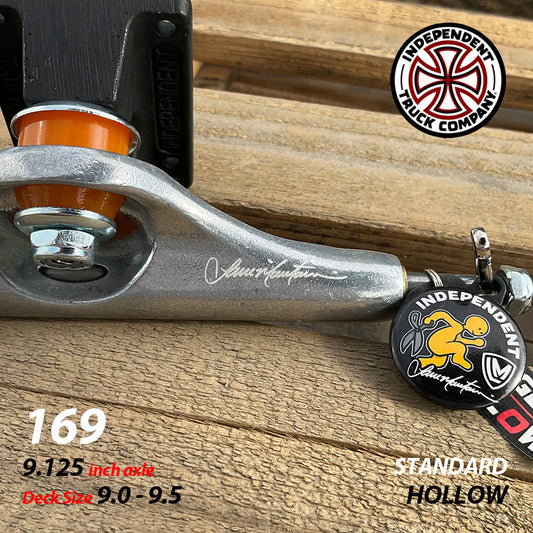 169 HOLLOW LANCE MOUNTAIN RANSOM SILVER/BLACK SKATEBOARD TRUCKS Stage11