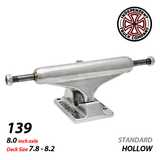 139 HOLLOW SILVER STANDARD TRUCKS Stage11 インディペンデント トラック