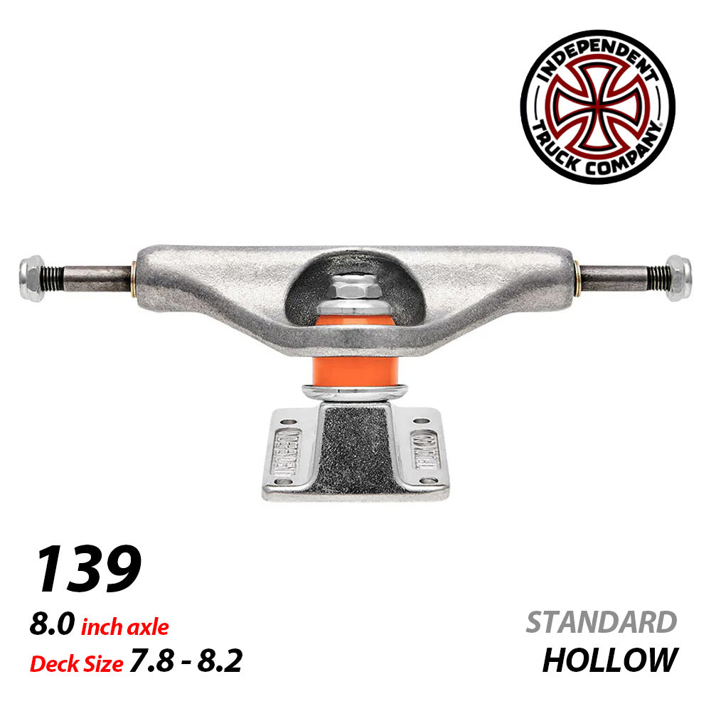 139 HOLLOW SILVER STANDARD TRUCKS Stage11 インディペンデント トラック