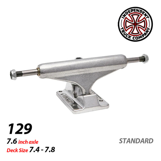 129 STAGE 11 POLISHED STANDARD SKATEBOARD TRUCKS
