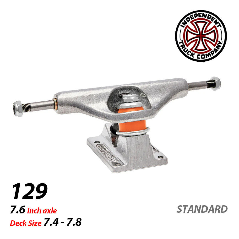 129 STAGE 11 POLISHED STANDARD SKATEBOARD TRUCKS