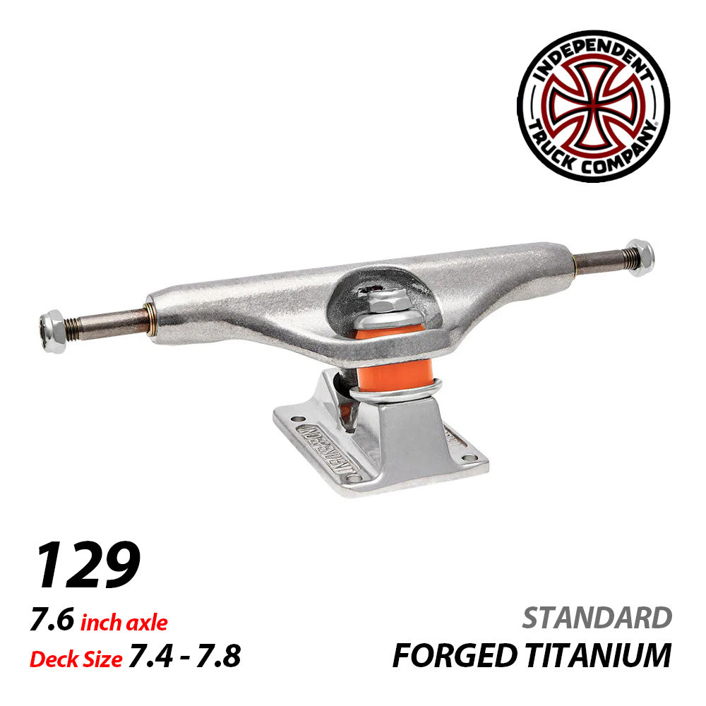 129 STAGE 11 FORGED TITANIUM STANDARD SKATEBOARD TRUCKS