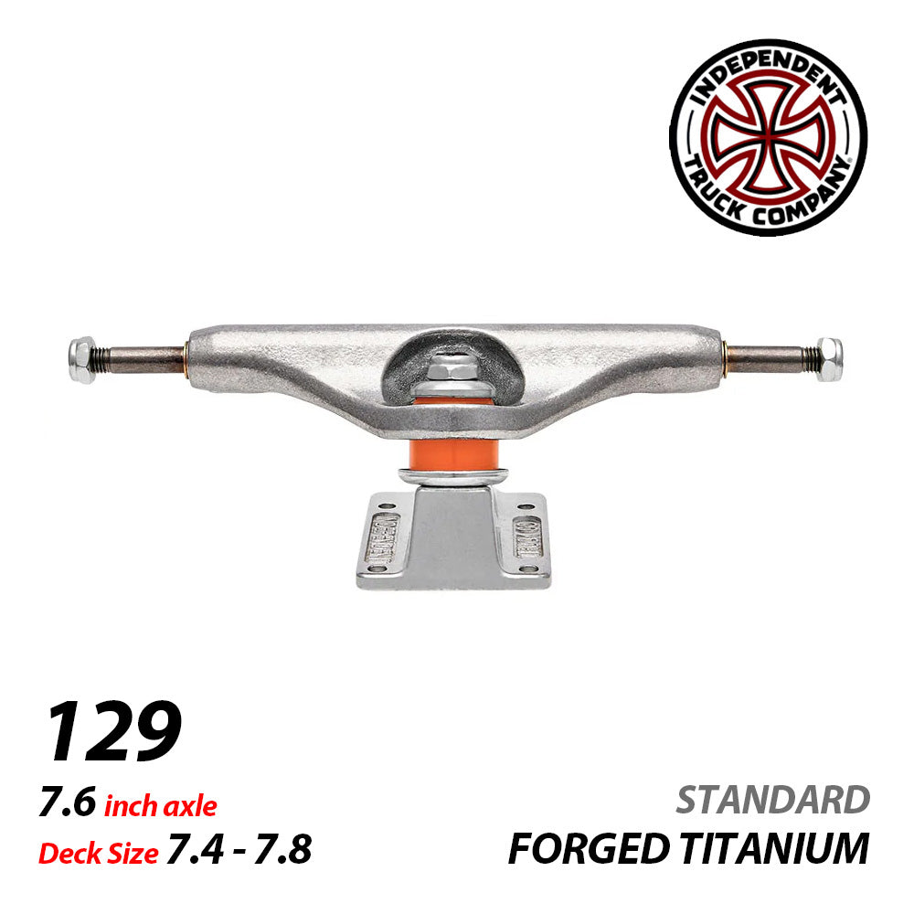 129 STAGE 11 FORGED TITANIUM STANDARD SKATEBOARD TRUCKS