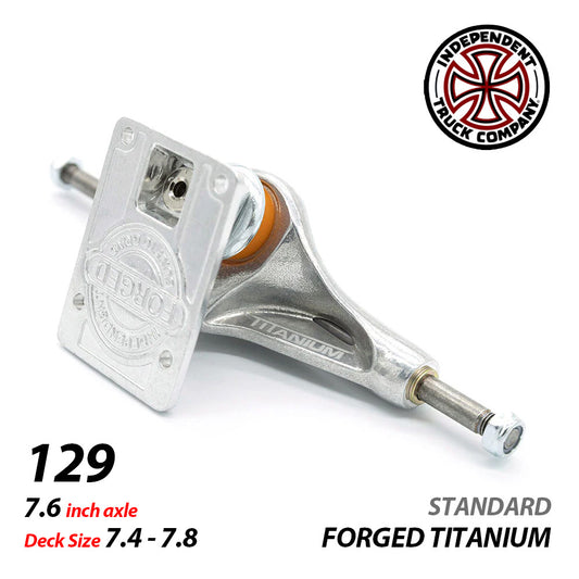 129 STAGE 11 FORGED TITANIUM STANDARD SKATEBOARD TRUCKS
