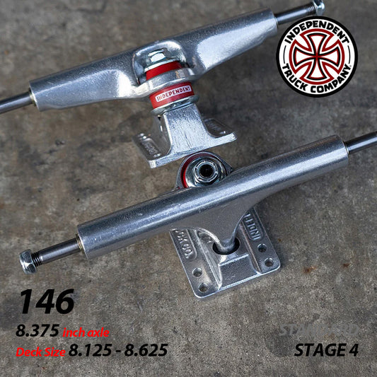146 POLISHED SILVER STANDARD TRUCKS 【STAGE4】