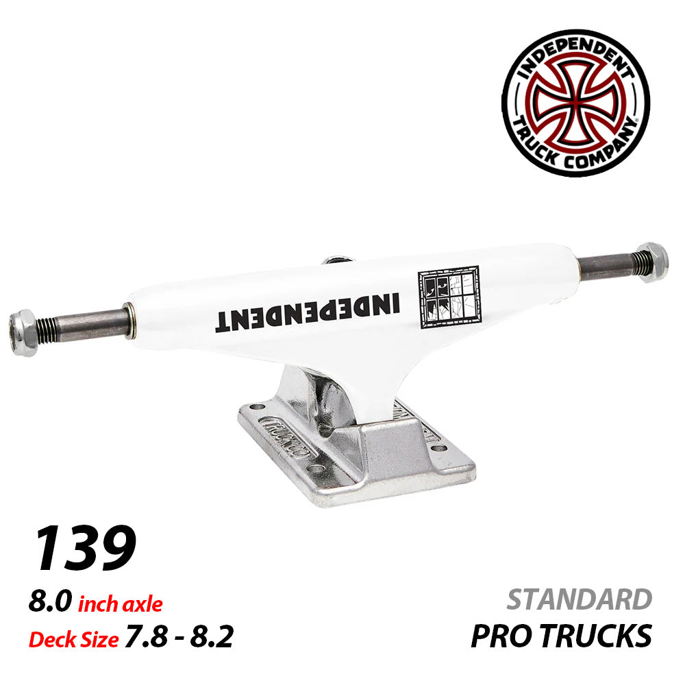 139 EVAN SMITH WHITE/SILVER STANDARD TRUCKS STAGE11
