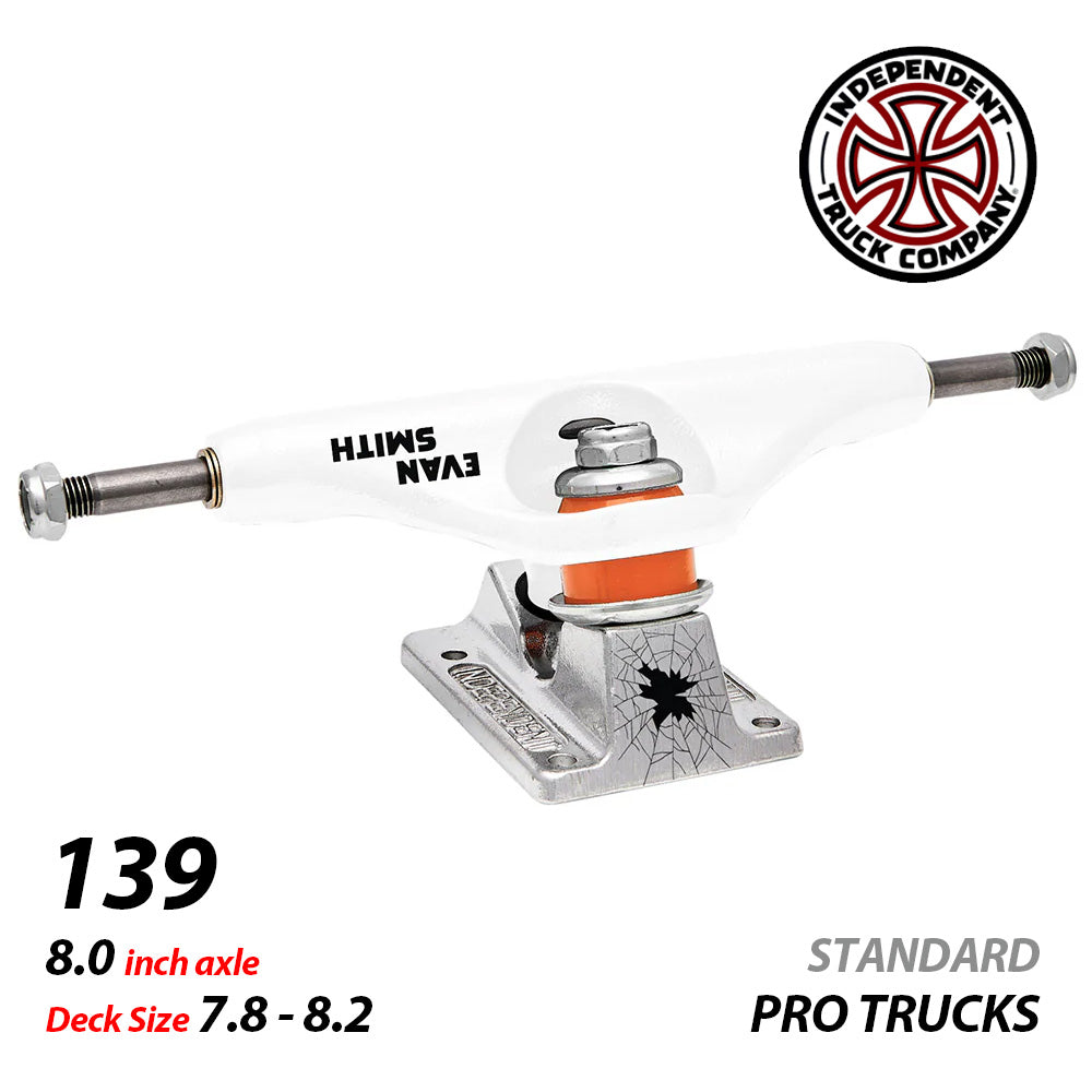 139 EVAN SMITH WHITE/SILVER STANDARD TRUCKS STAGE11