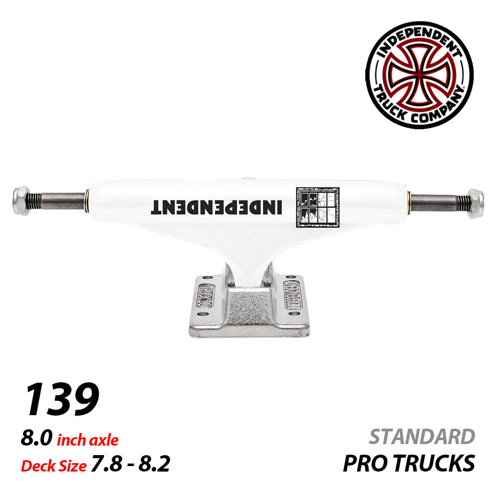 139 EVAN SMITH WHITE/SILVER STANDARD TRUCKS STAGE11