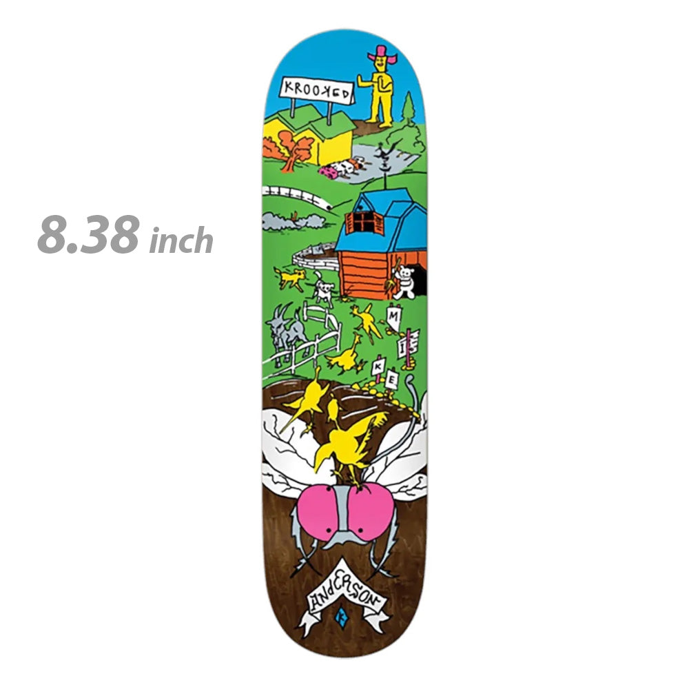 KROOKED MANDERSON THE YARD   (MANDERSON SHAPE) 8.38 x 32 - 14.25WB