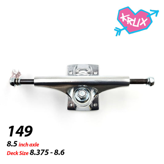 8.5 K5 POLISHED SILVER STANDARD SKATEBOARD TRUCKS
