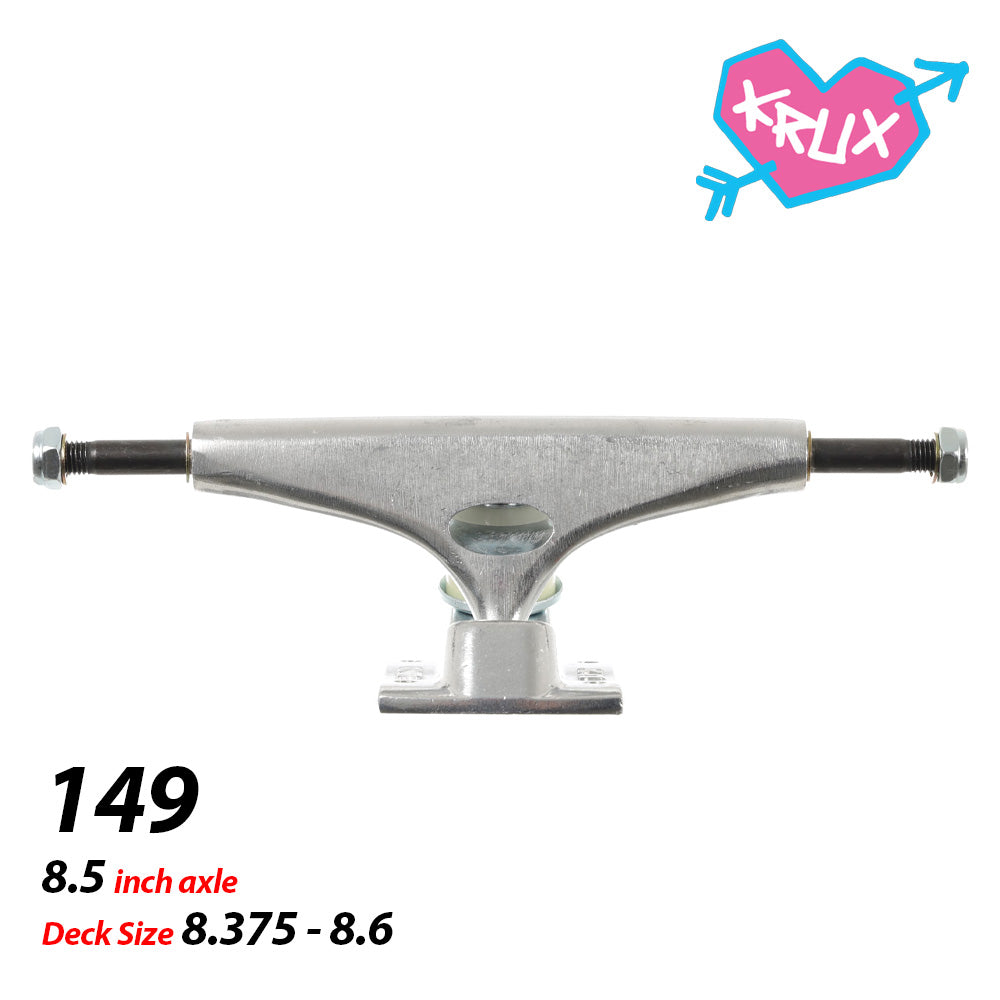 8.5 K5 POLISHED SILVER STANDARD SKATEBOARD TRUCKS