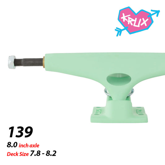 8.0 K5 POLISHED SAGE STANDARD SKATEBOARD TRUCKS