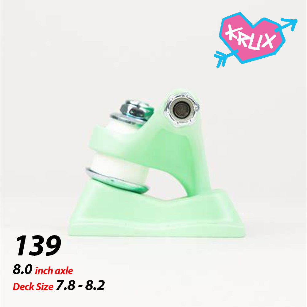 8.0 K5 POLISHED SAGE STANDARD SKATEBOARD TRUCKS