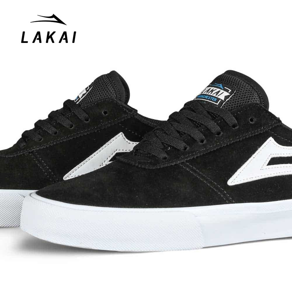 LAKAI MANCHESTER BLACK SUEDE
