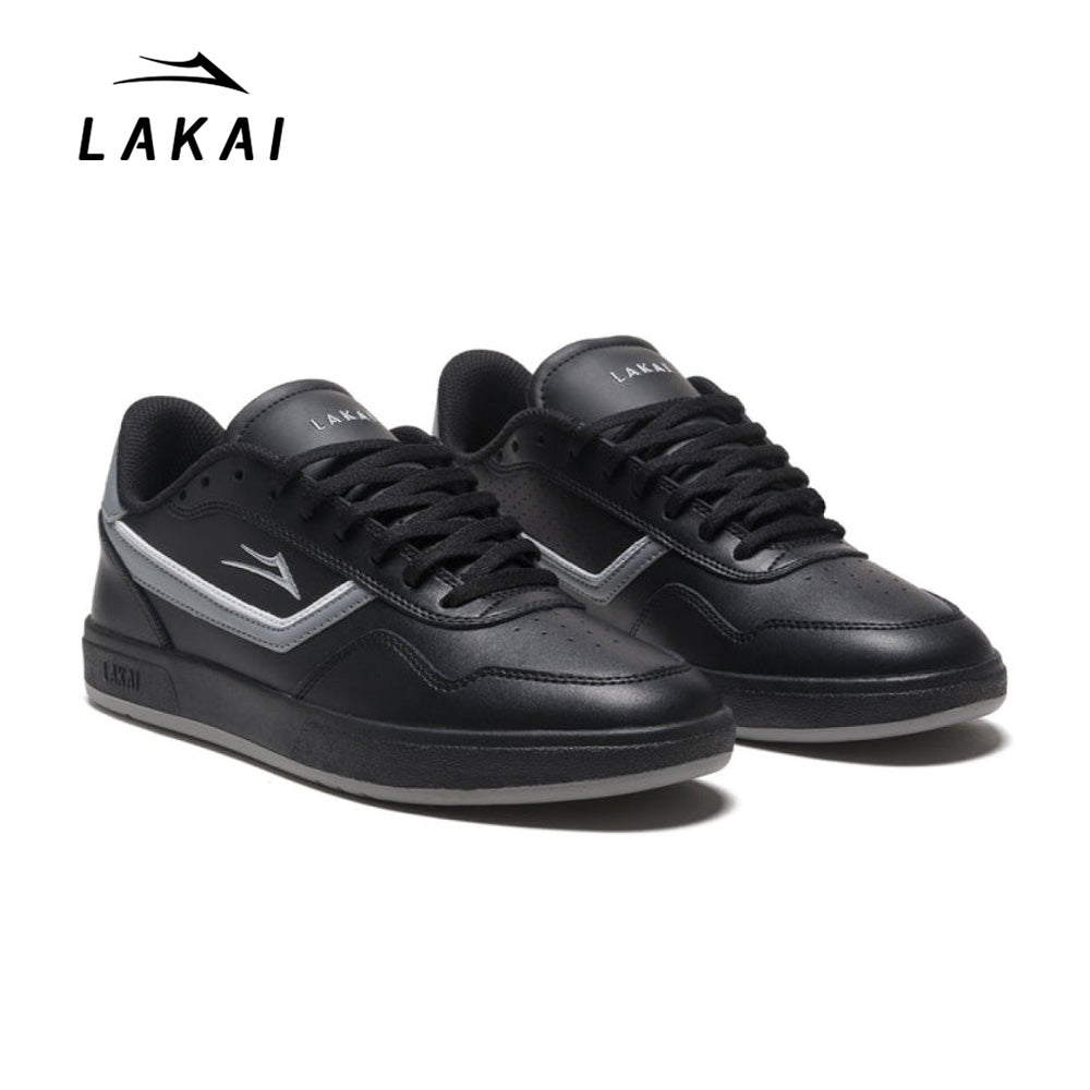 LAKAI TERRACE BLACK BLACK LEATHER