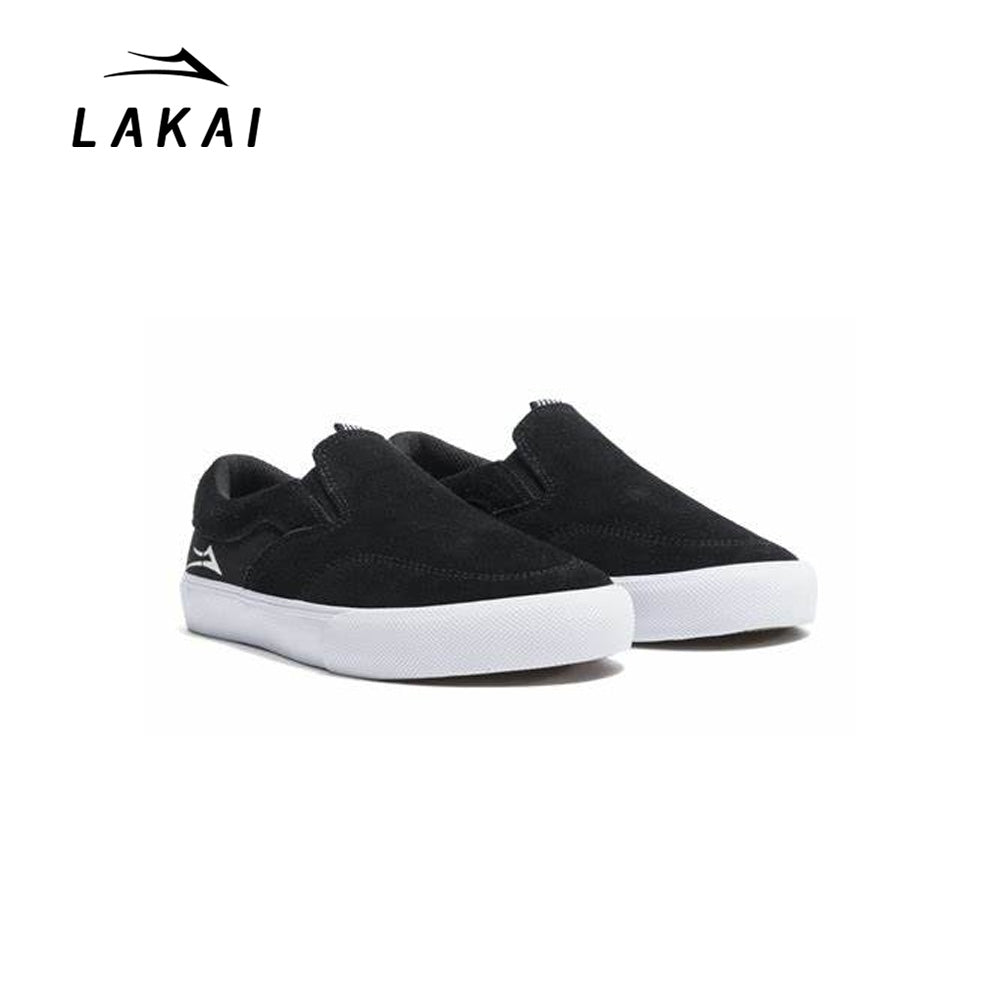 LAKAI OWEN KIDS BLACK SUEDE