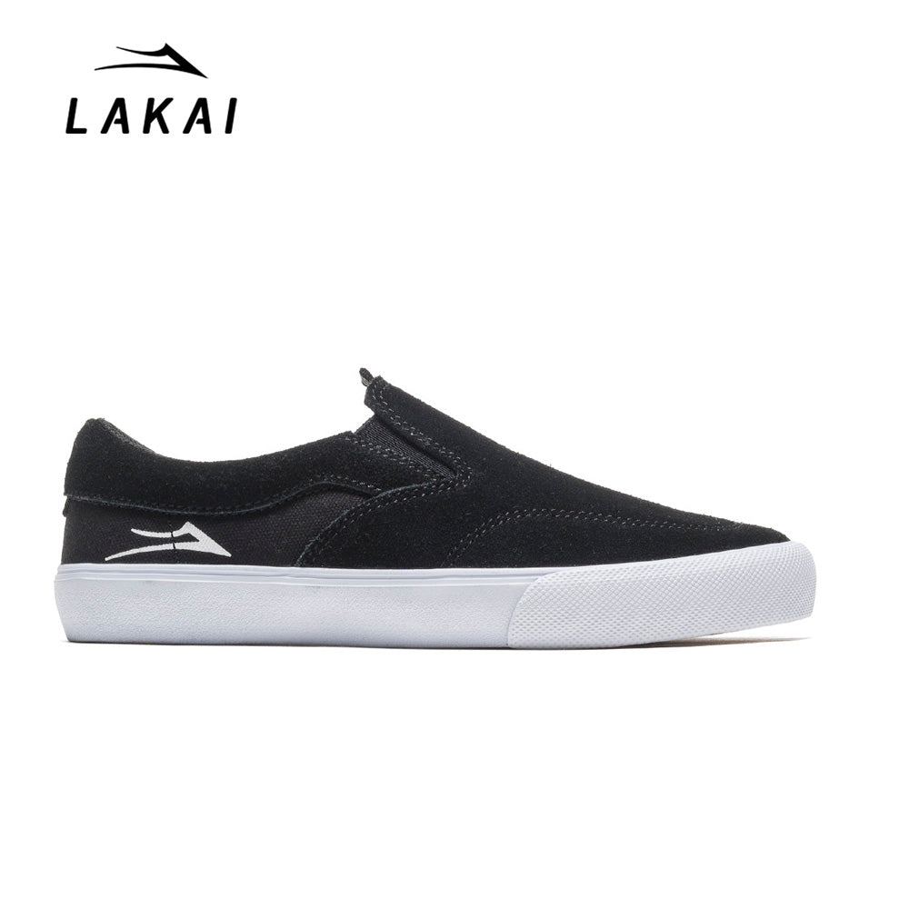 LAKAI OWEN KIDS BLACK SUEDE