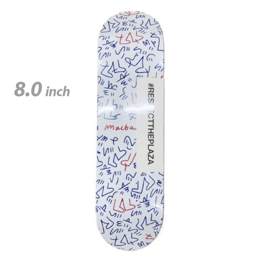 MACBALIFE Lucas Beaufourt Pattern Blue & Red 8.0 Deck