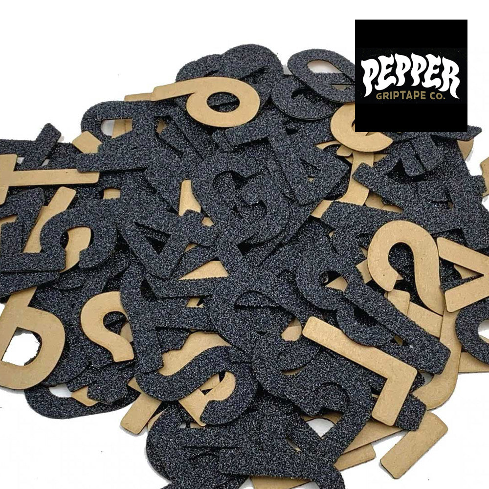 PEPPER ALPHANUMERIC CUSTOM GRIPTAPE KIT ペッパーグリップテープ