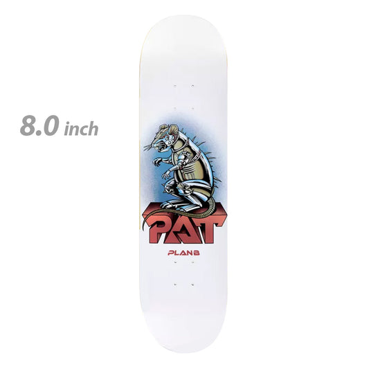 PLANB RAT WHITE PAT DUFFY 8.0×31.33