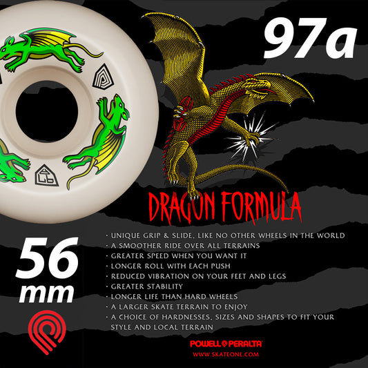 POWELL PERALTA DRGN FORMULA NANO RAT 56mm 39mm 97A