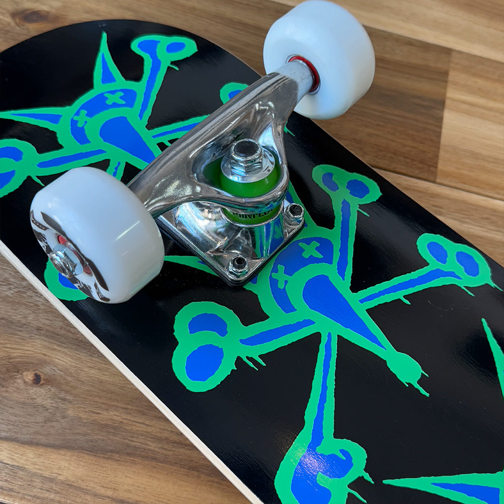 POWELL & PERALTA COMPLETE VATO RAT 7.0 BLACK GREEN
