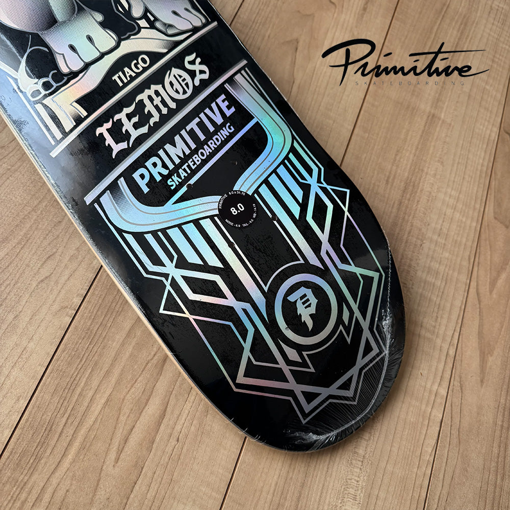 PRIMITIVE TIAGO LEMOS GORILLA SPECTRA DECK BLACK - 8.0 選べるデッキテープ
