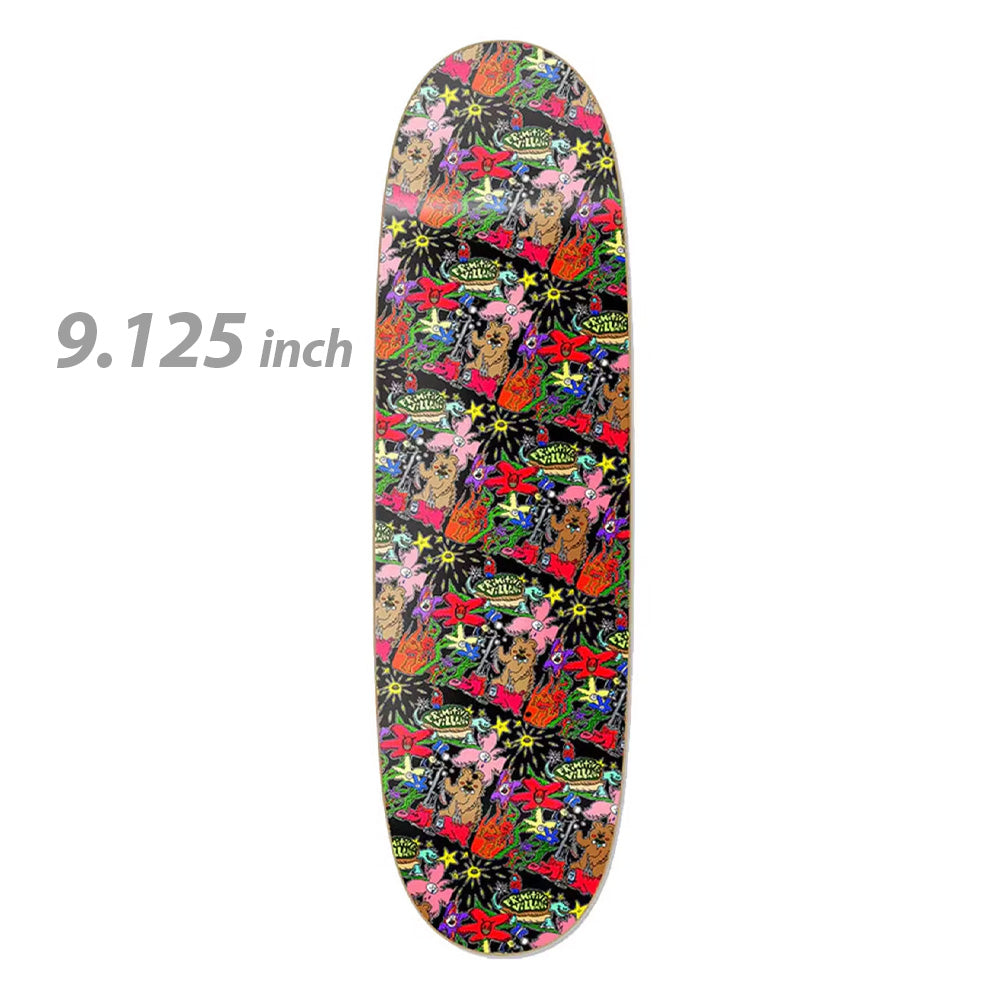 Primitive FRANKIE VILLANI SKETCHY DECK 9.125 EGG SHAPE