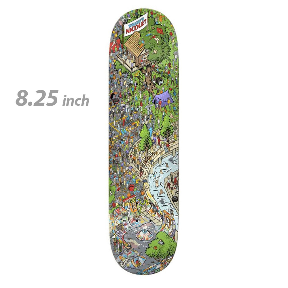 REAL NICOLE WHERE'S NICOLE 8.25 x 31.9