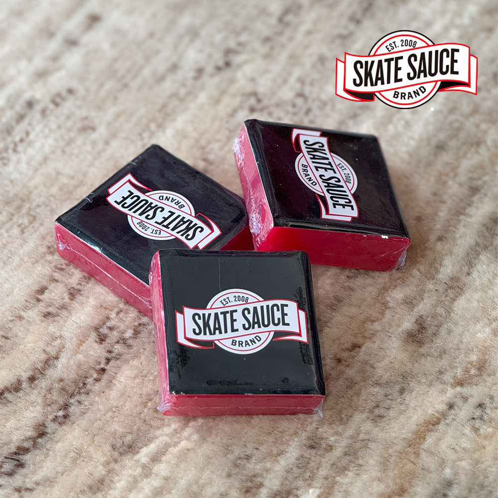 SKATE SAUCE WAX RED スケートソース カーヴワックス